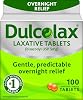 Dulcolax 5 mg Laxative Tablets for Constipation - 100 ea