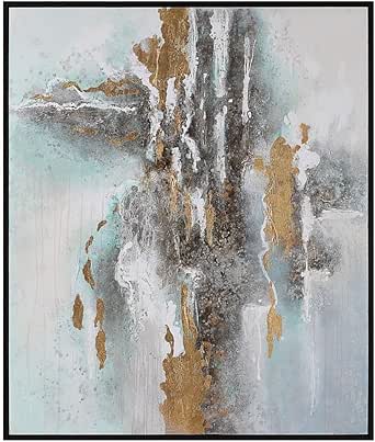 Uttermost 41462 Mountain Mist - Hand Painted Canvas Wall Art-61.75 Inches Tall and 51.75 Inches Wide