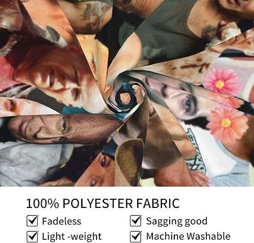 Miniatura 5 de zyqubaw Tapiz de Bruce Willis para colgar en la pared, póster para dormitorio, sala de estar, decoración de dormitorio universitario, habitación,