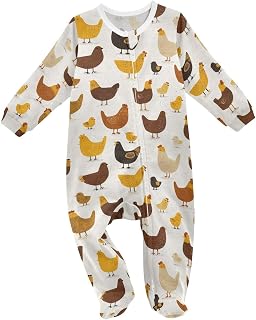 Numbers 67 Pink Bows Baby Sleep Play Pjs Footie Cotton One-piece Zip Front Romper Jumpsuit Pajamas 3-24M