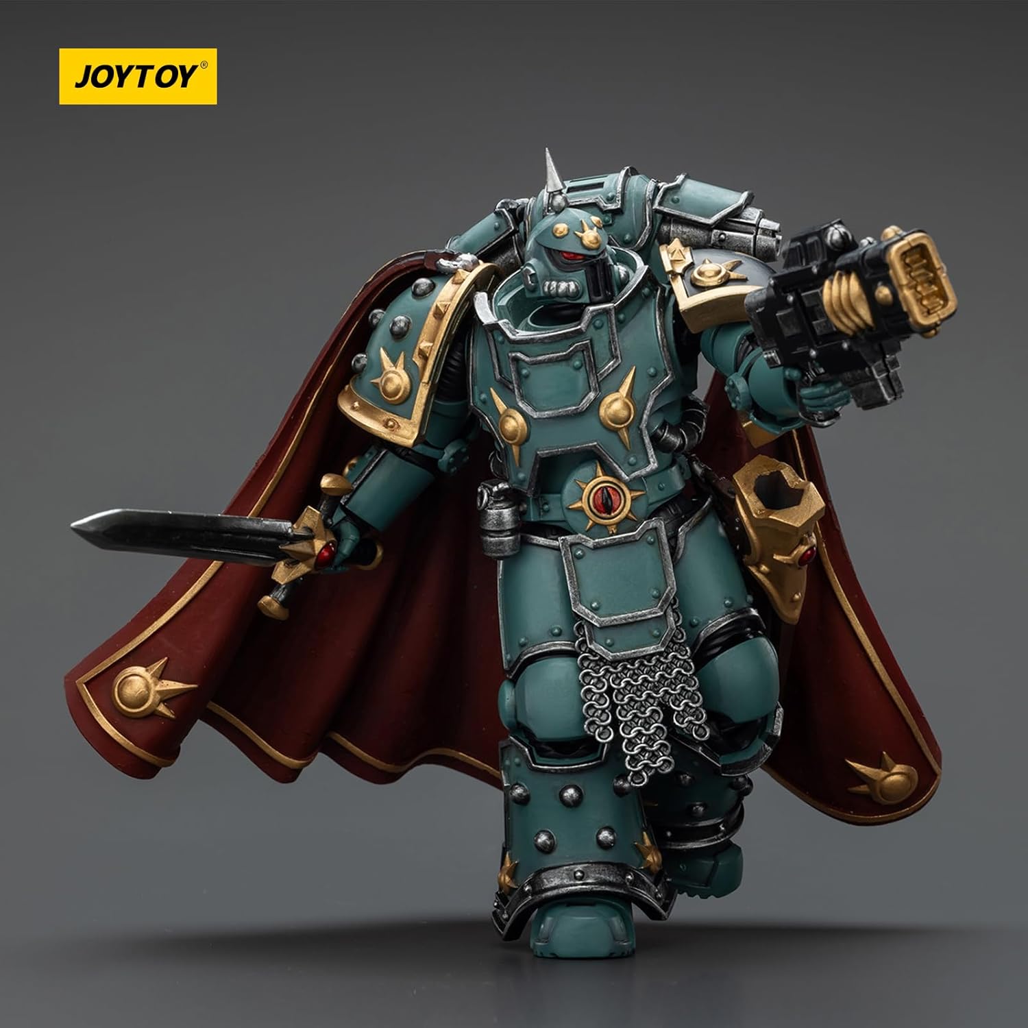 JOYTOY Warhammer 40k Sons of Horus Legion Champion 1/18 Action Figure Collect and Display Model