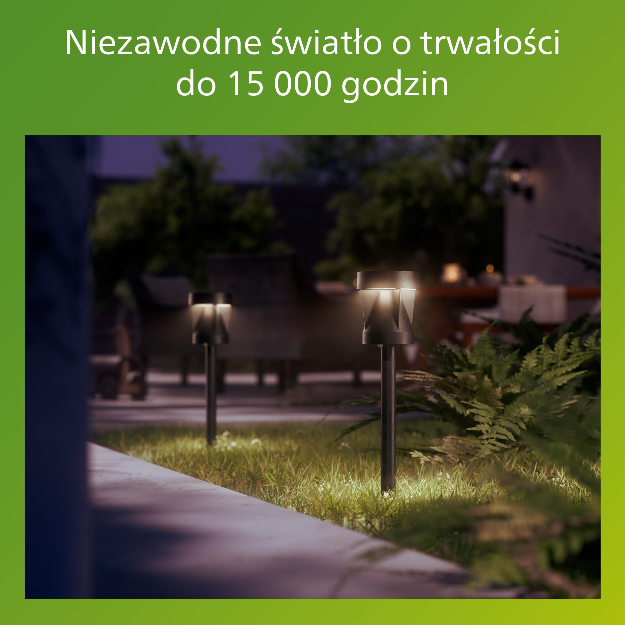 Philips Avery Zewnętrzna Lampa Solarna Pedestal, 2700 K, 200 lm, Czarna
