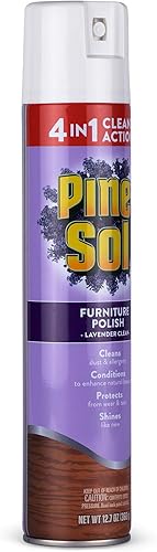 Miniatura 2 de Pine-Sol Aerosol de pulido para muebles, aroma a lavanda, espray de pulido de madera para muebles que te da una potente limpieza en la que puedes
