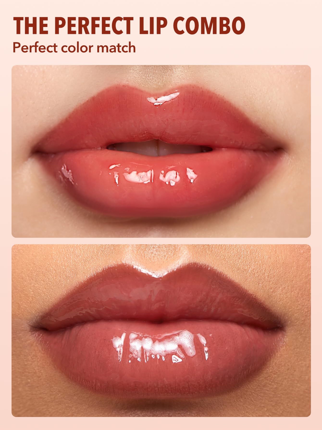 SHEGLAM 2-In-1 Lip Rules Liner & Gloss Pen Long Lasting Plumping Perfect Lip Combo Makeup Set-Judgey Much - Image 2