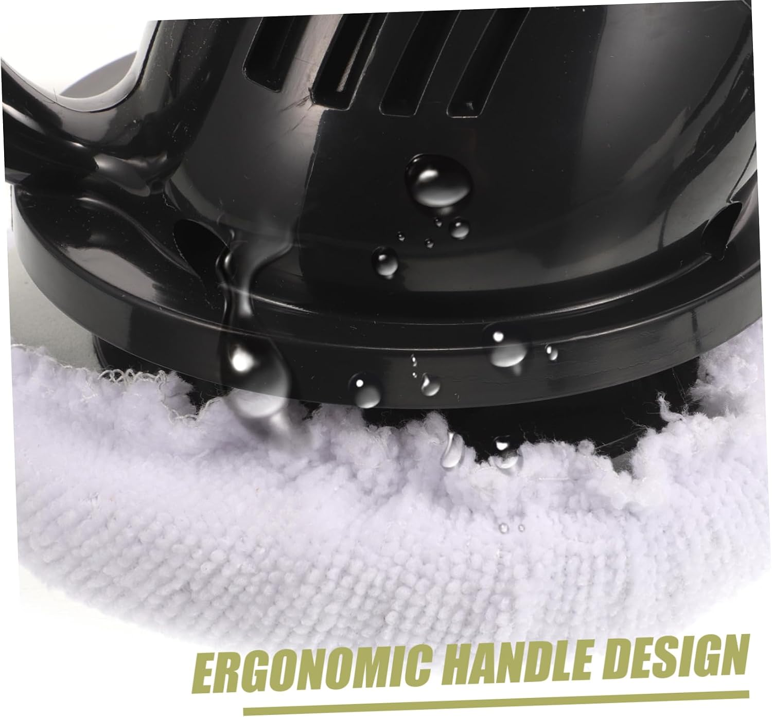 ULTECHNOVO 12v Car Polisher Waxing and Polishing Machine Kit Ergonomic Design Dual Function for Polishing Waxing Portable Easy to Use for Car Detailing Black