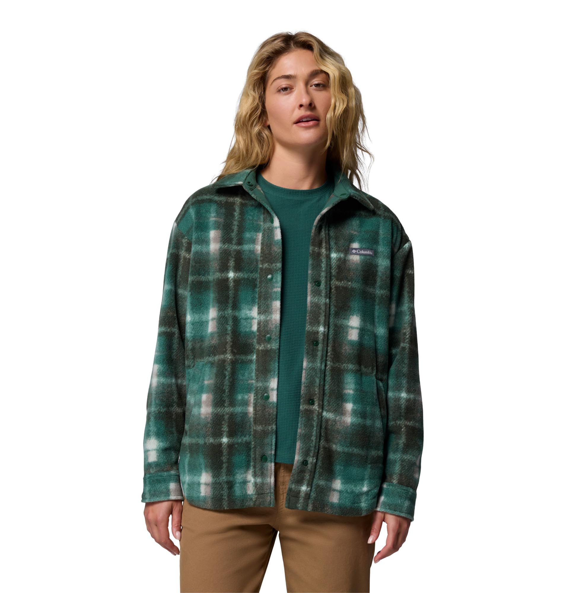 Columbia Damen Benton Springs Shirt Jacket 2 Fleecejacke (1er Pack)