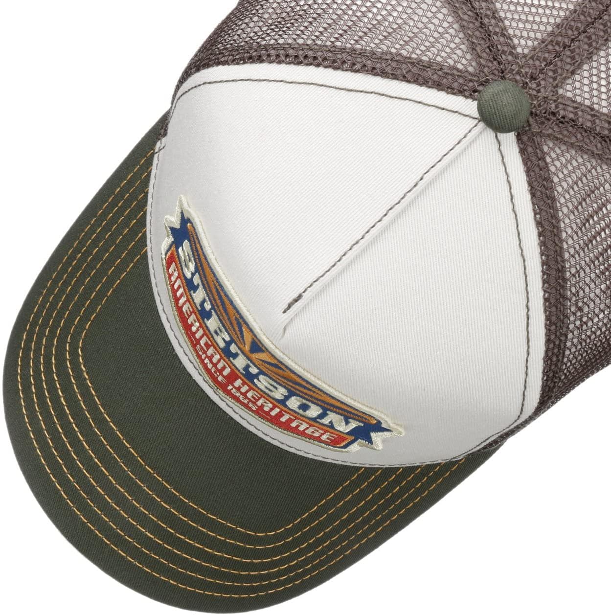 Stetson New American Heritage Trucker Cap Men Grey One Size - Image 4