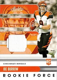2020 Panini Absolute Rookie Force Relics Joe Burrow