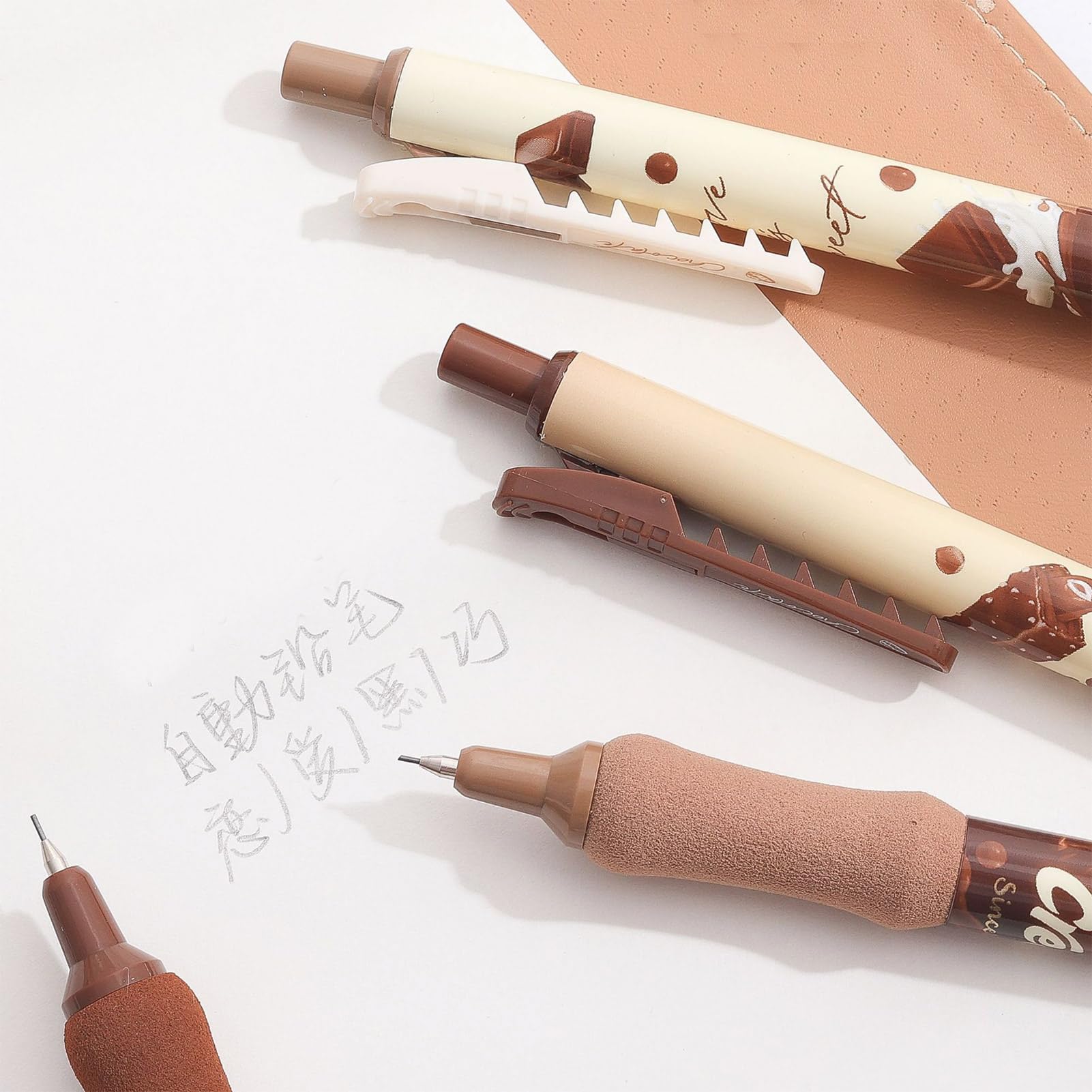 Amazon.co.jp: MOZXIRZ ローズシャープペンシル 0.5mm かわいい