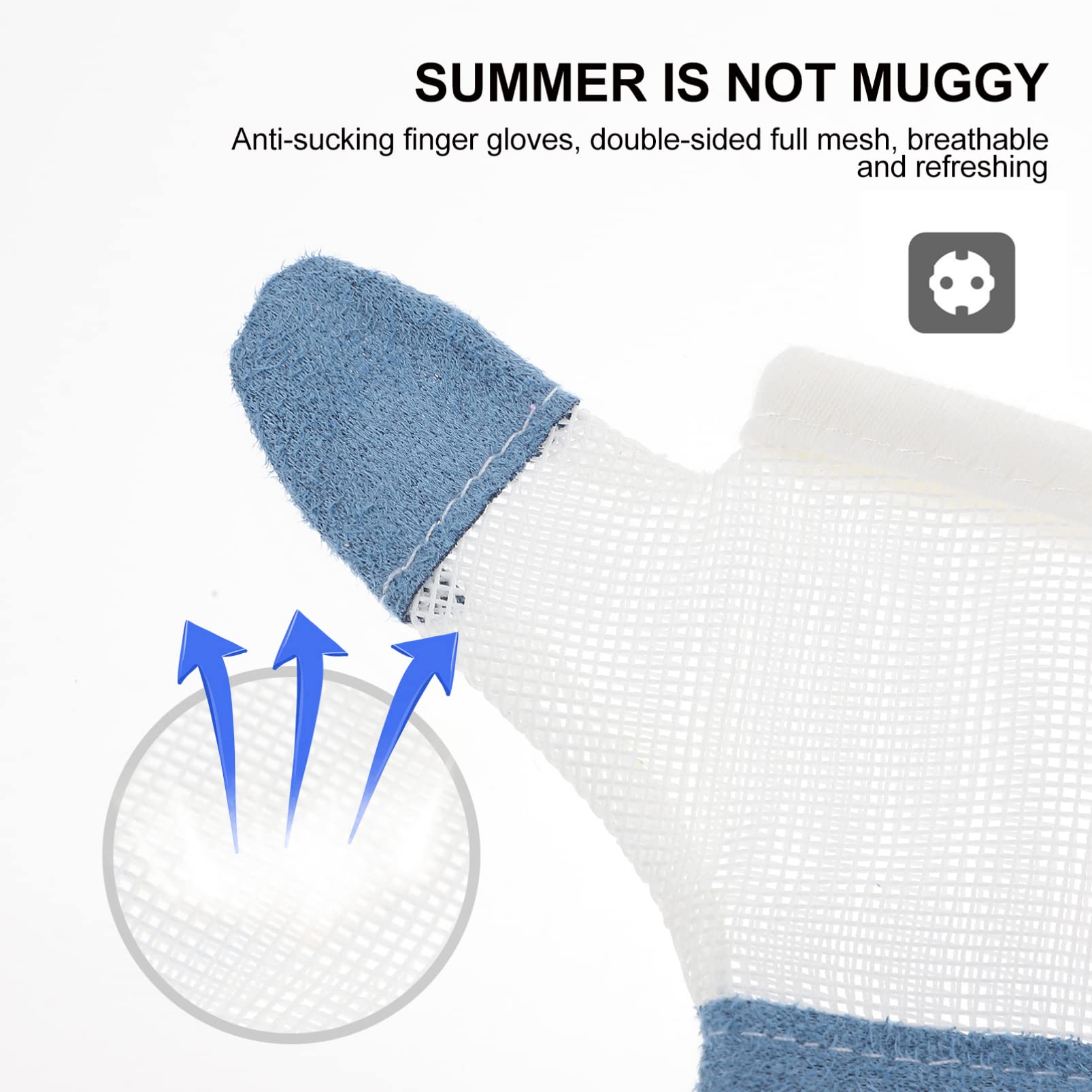 Guantes Protectores contra Chuparse el Dedo para Ñiño, 2 Pares | Nylon Blanco, Lavables y Resistentes, para Bebés de 6-10kg, 9-15kg y 15-22.5kg