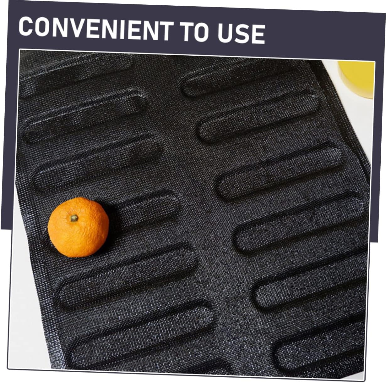 DECHOUS 4pcs Multi-function Silicone Bread Baking Pan for Homemade and Hot Dogs Non-stick and Easy to Clean for Daily Use Home Professional Baking