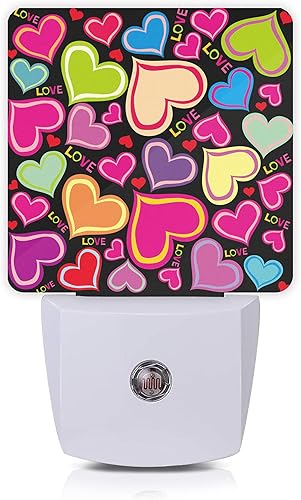 Miniatura 9 de Oeaskly Luz nocturna verde con purpurina, luces nocturnas enchufables de 0.5 W, aptas para dormir, para niños y niñas, luz nocturna LED con sensor