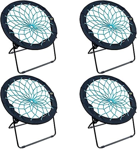 Miniatura 8 de Zenithen Silla elástica Bunjo plegable de 32 pulgadas, Plum Jam (paquete de 2) – Asiento plegable ligero para adolescentes, adultos, dormitorios