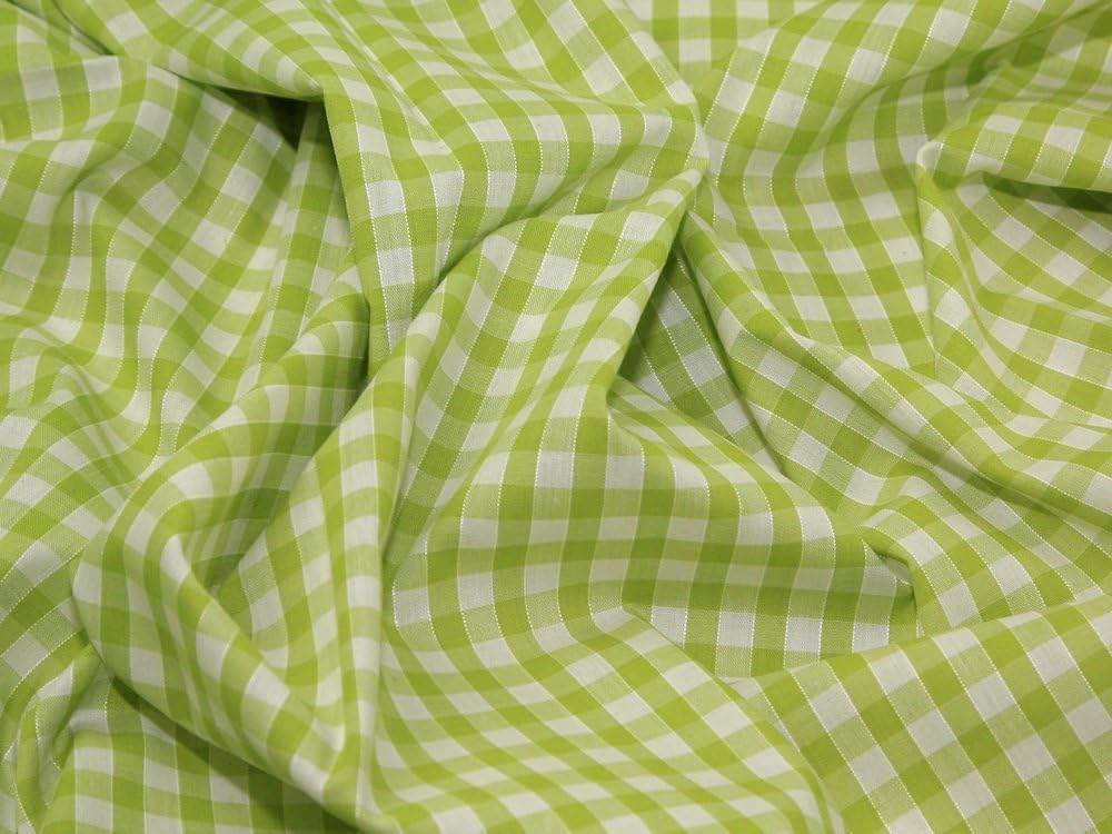 lime green gingham dress