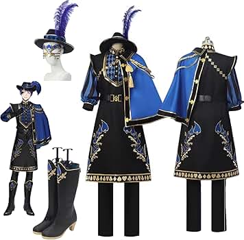 Amazon | [Beauty 出品] 帽，仮面付き ツイステ風 グロリアス