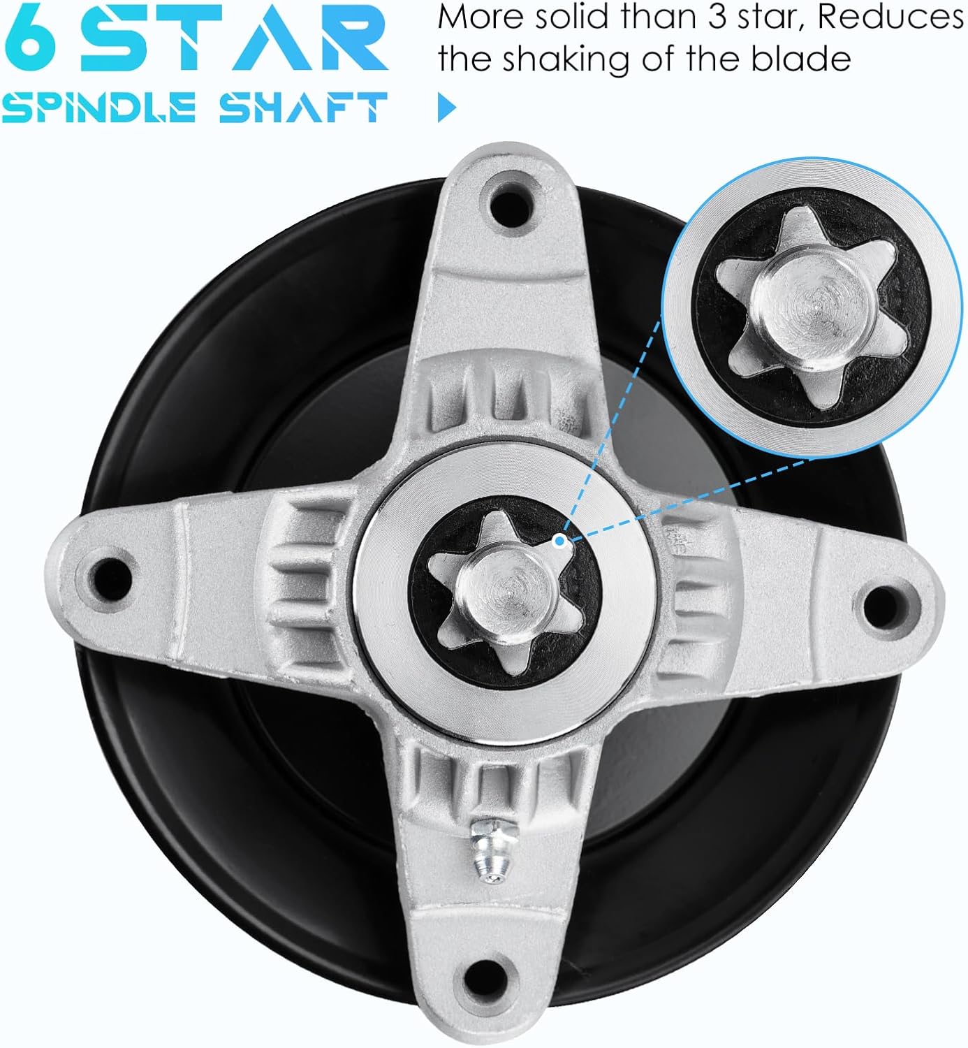 42'' Decks Spindle Assembly Replaces 618-0565, 618-0574, 918-0574, 918-0565, for Troy Bilt LT-1742, LT-1842, LTX-1842,13AP609G063, 13AQ609G063,13BD609G063,13BX609G063 LTX1842, MTD Newer 600 Series