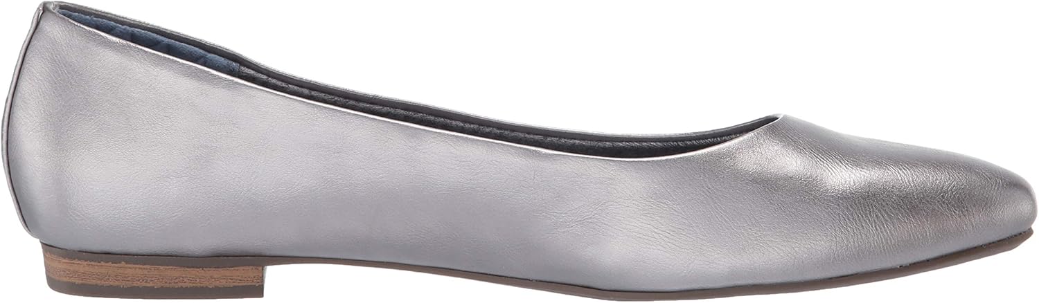 Dr. Scholl's Shoes womens Aston 8 Pewter Glitter Metallic