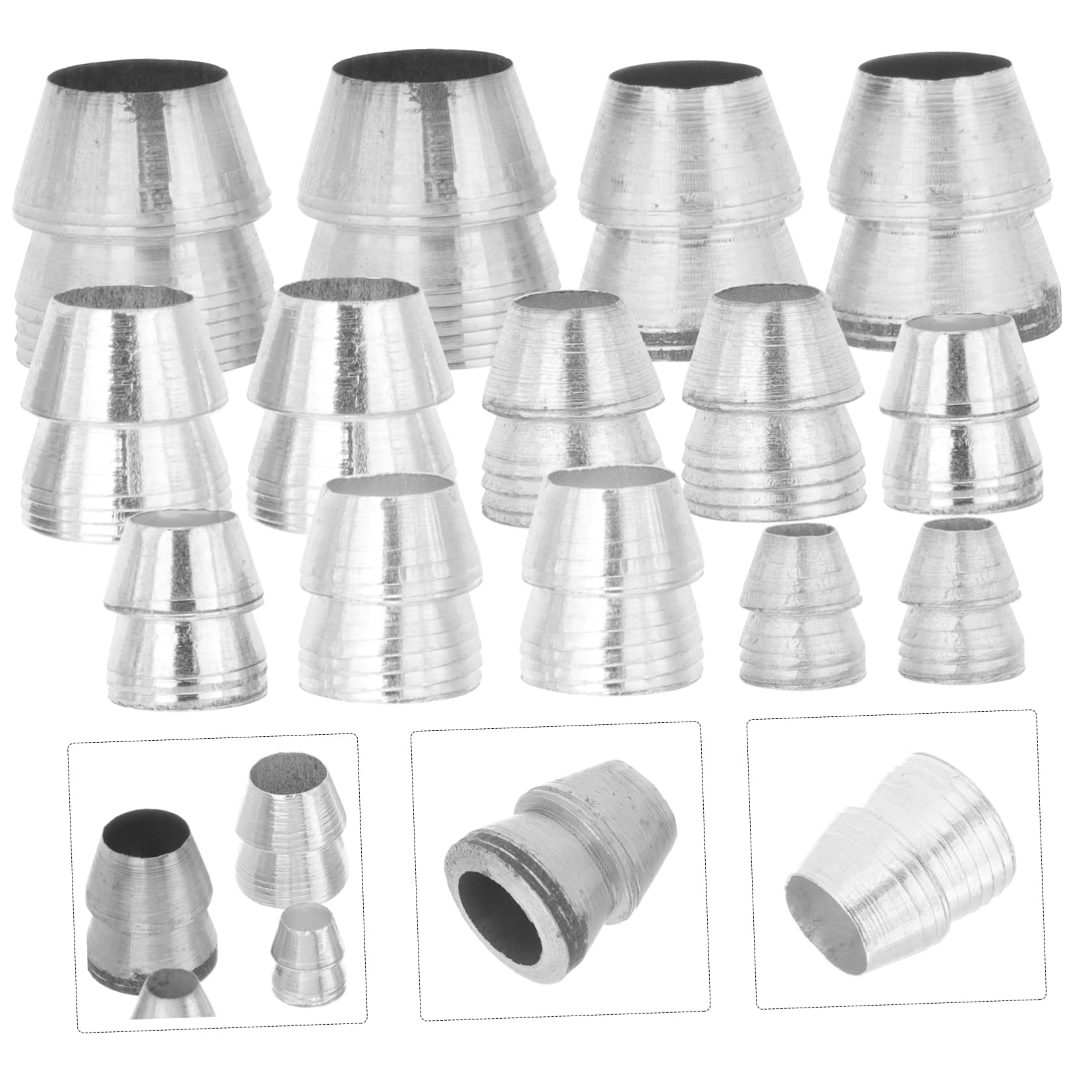 Mikikit 42stücke Teiliges Metallkeile Für Und Hammerstiele Taper Zur Sicheren Installation Von Werkzeugen Für Holzarbeiter Und Bauprofis Stark Und Langlebig