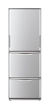 Amazon | 【整備済み品】 シャープ 冷蔵庫 350L 3ドア どっちも