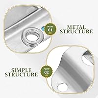 Vista 6 de Soporte de micrófono Clip de suspensión de micrófono con tornillos Compacto Fácil de instalar Gancho de micrófono de coche para accesorios de radio