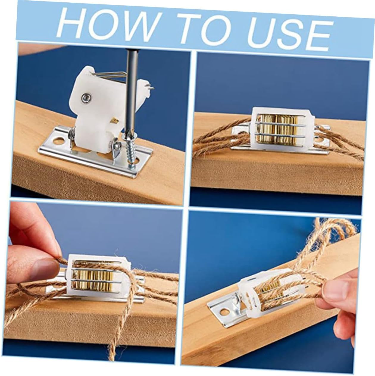 IMIKEYA 16pcs Pulley Lock for Roman Shades Cord Locks for Blinds Easy Installation Curtain Accessories for Wide