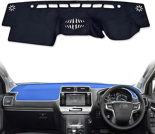 Miniatura 3 de Para Toyota Land Cruiser Prado J150 Series GX GXL 2013-2020, tapete para salpicadero, tapete para salpicadero, alfombrilla