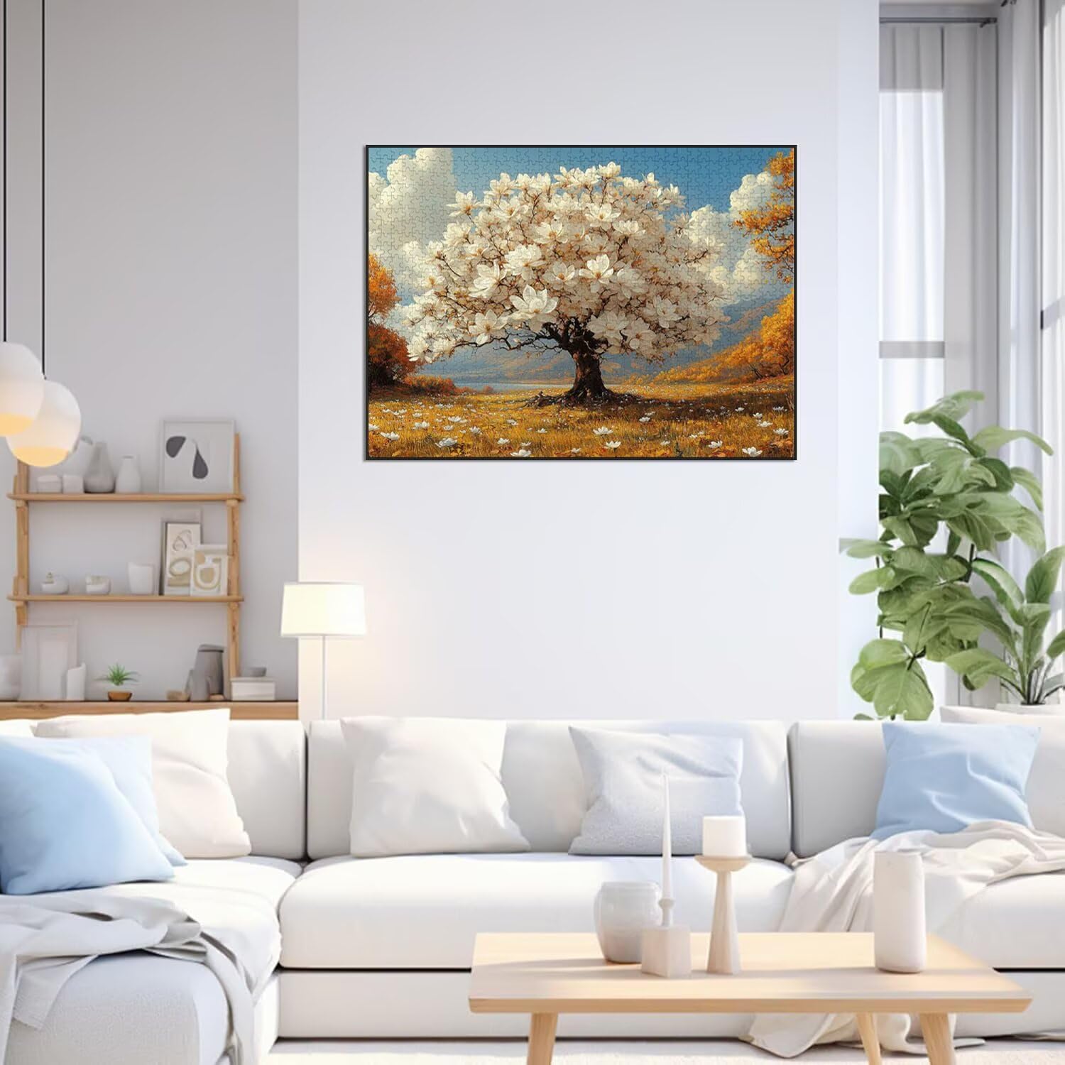 Puzzle 5000 Pezzi Fiori Puzzle Adulti, Gioco Educativo, n-316 | Jigsaw Puzzles Albero, Impossibile Difficile Sfida, Classici Gioco Familiare, Giochi Divertenti, Idee Regalo