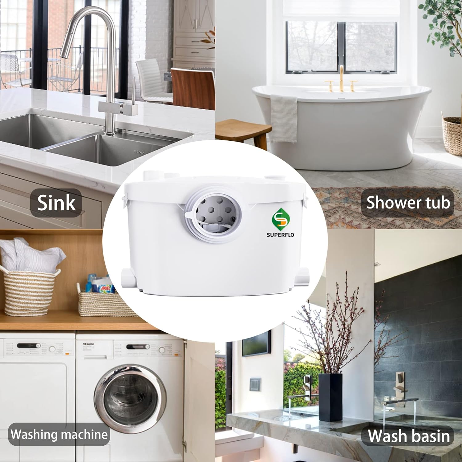 Buy 600W Macerator Pump for Basement Macerating Toilet System