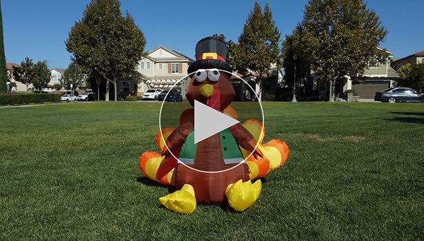 Amazon.com: BZB Goods 4 FT/48″ LED Light-Up Thanksgiving