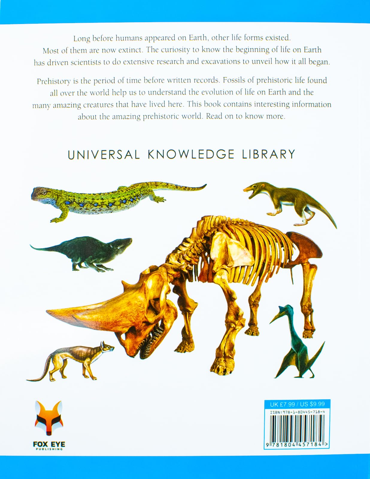 Universal Knowledge Library Science and History 8 Volumes Book Collection Set: (Ancient Civilisations, Inventions, Prehistoric Life, Universe, Energy, Human Body, Planets, Weather)