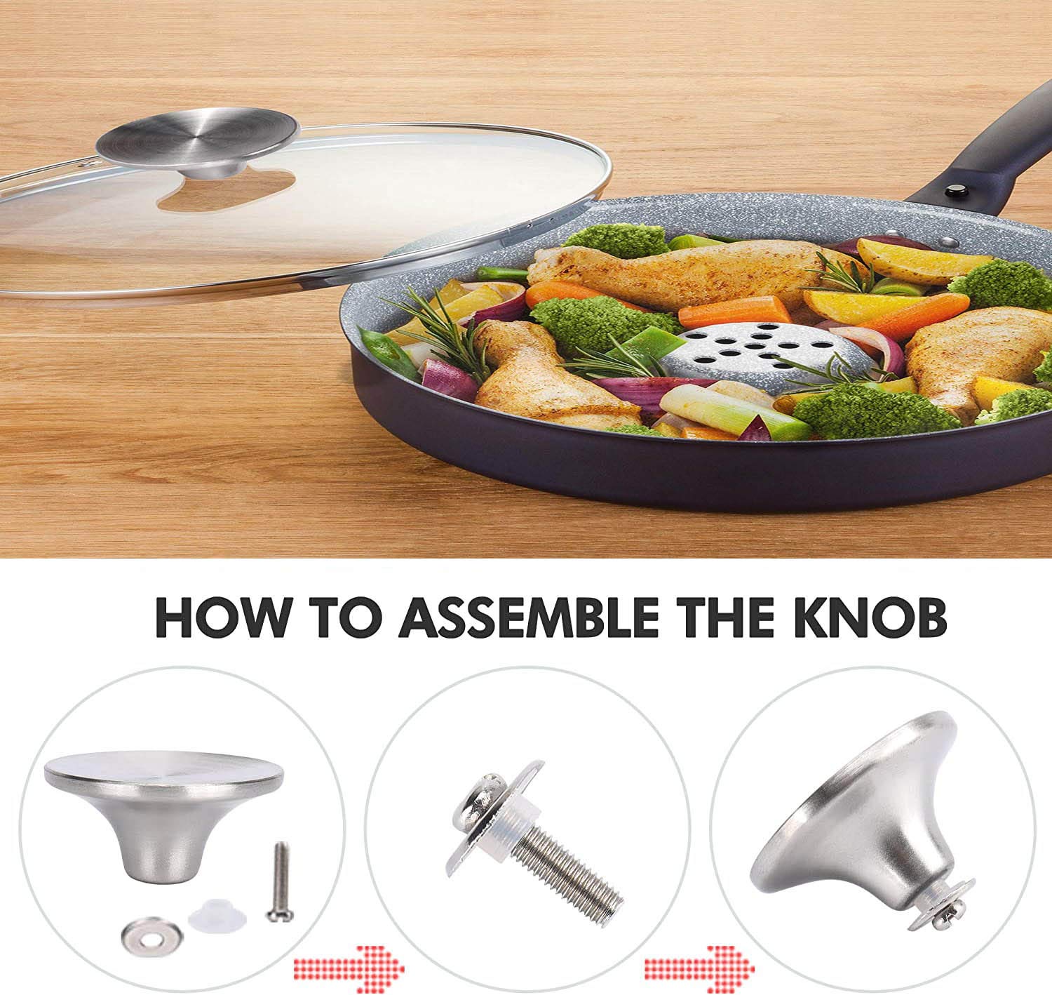 LIGIGWASH 2 Pièces Lot De Boutons De Rechange Pour Couvercle