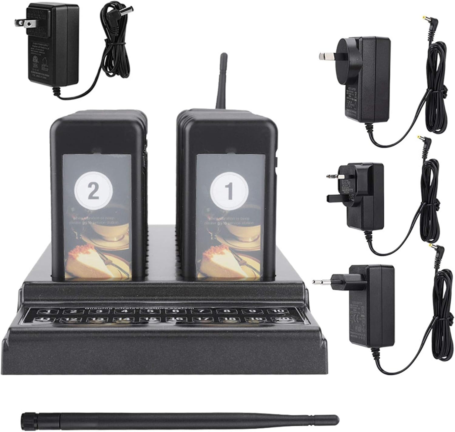 Restaurant Pager System Wireless Calling Pagers System Long Range, Restaurant Call Coaster
