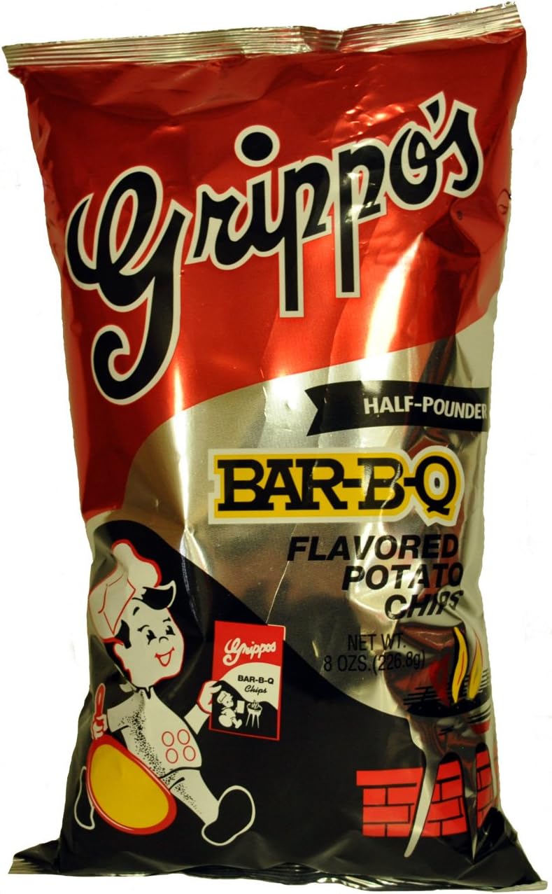 Grippo's BBQ Potato Chips (12 - 8oz Bags)