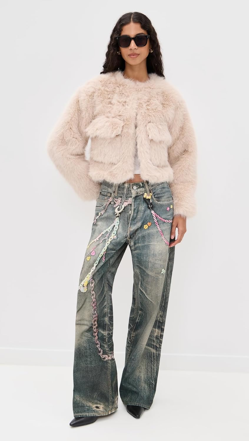 4th & Reckless Women's Reysha Faux Fur Jacket - Image 3