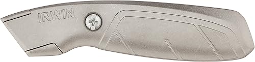 Miniatura 2 de IRWIN Cuchillo utilitario, hoja fija (2081101), gris (paquete de 2)