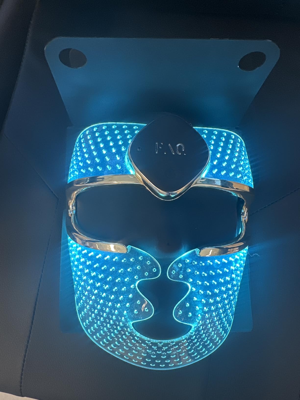 FAQ 202 Plus Advanced 8-Color light Face Mask - Wireless Skin Care for Glowing Skin – 634 Glow Points – Total Coverage Wearable Skin Care