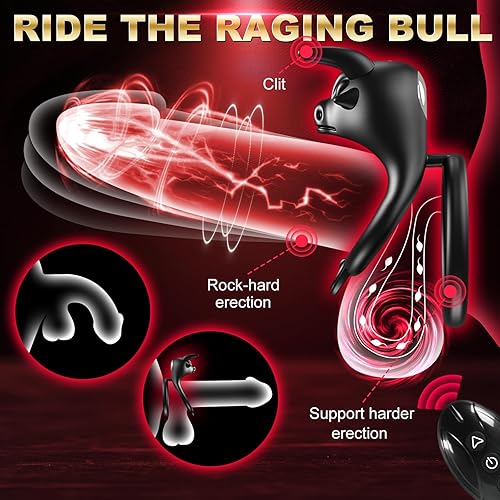 Miniatura 2 de Juguetes sexuales de masaje de próstata, aplicación de juguetes anales para adultos y anillo vibratorio controlado por control remoto con