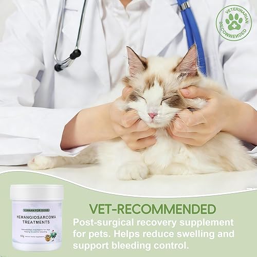 Miniatura 6 de Polvo natural de Yunnan Sanqi para hemangiosarcoma, hemoabdomen, efusión pericárdica, sangrado por cáncer, hematomas severos, sangrado relacionado