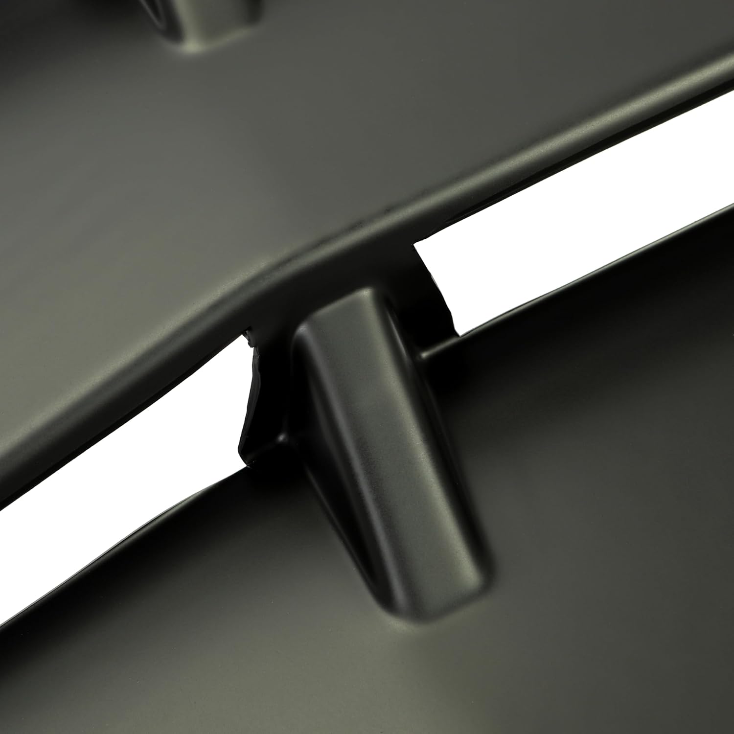 ALMULOO Rear Window Windshield Louver Cover Compatible with 2011-2023 Dodge Charger Sun Shade Vent Plastic(ABS) Painted Matte Black