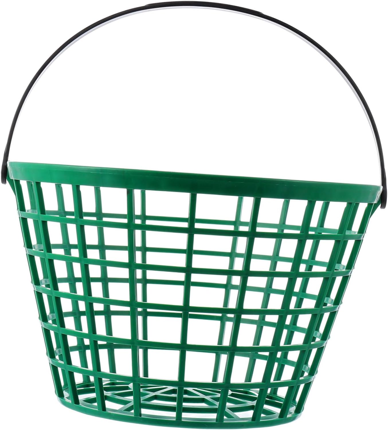 Nylon Golf Ball Storage Bucket with Handle Lightweight and Portable Ball Carrier for Outdoor Use Durable