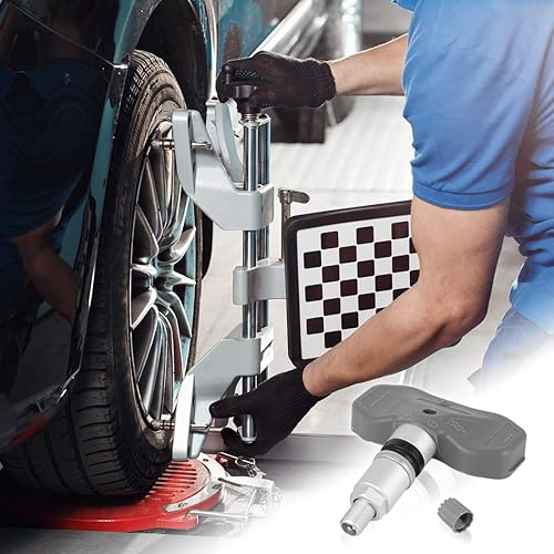 Miniatura 3 de X AUTOHAUX 25758220 Sistema de monitoreo de presión de neumáticos Sensor TPMS Sensor 315MHz para Chevrolet Corvette para Cadillac STS XLR