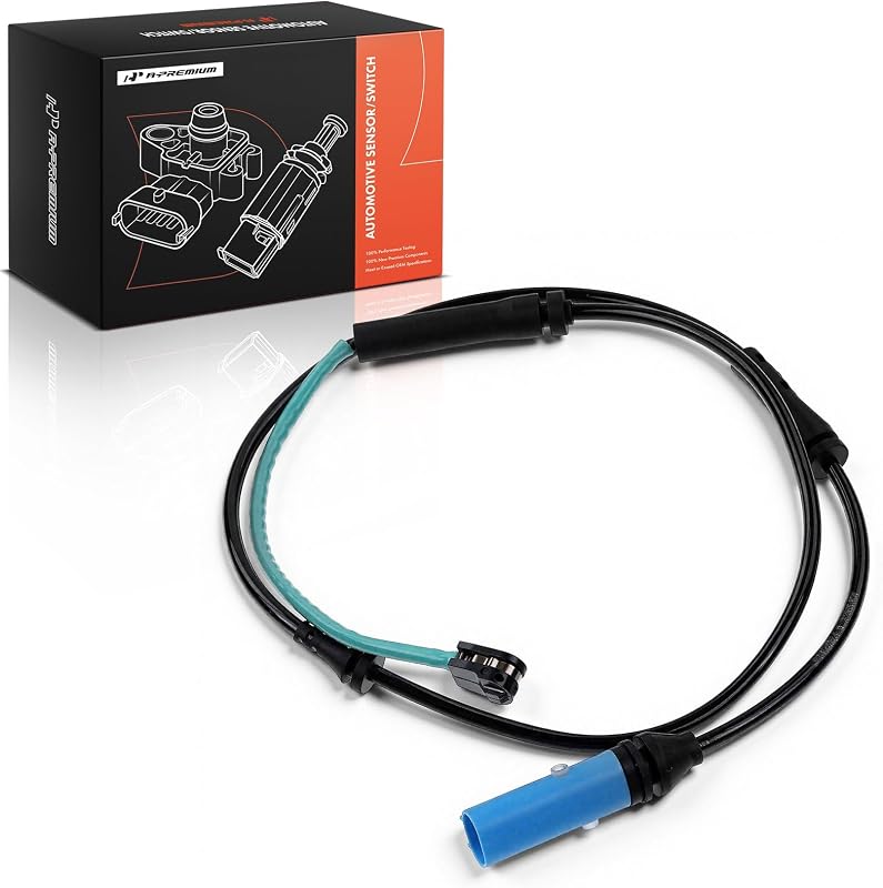Sensor de desgaste da pastilha de freio dianteira A-Premium para BMW – 1 unidade