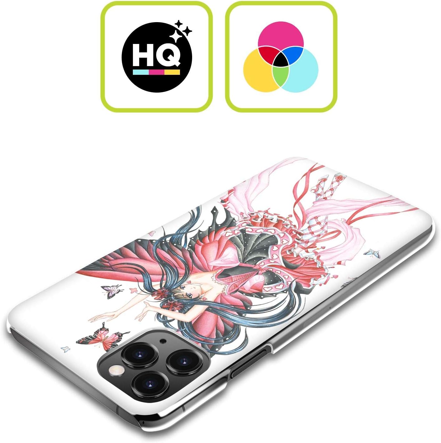 Head Case Designs Officially Licensed Nene Thomas Red Hearts Anime 2 Fairies Hard Back Case Compatible with Google Pixel 9 Pro Fold image 2