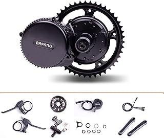 DERUIZ Bafang Mid Drive 750W BBS02B BBS02 48V 8FUN Electric Bike Conversion Kit Ebike Motor for MTB City Road Bike(Without Display)