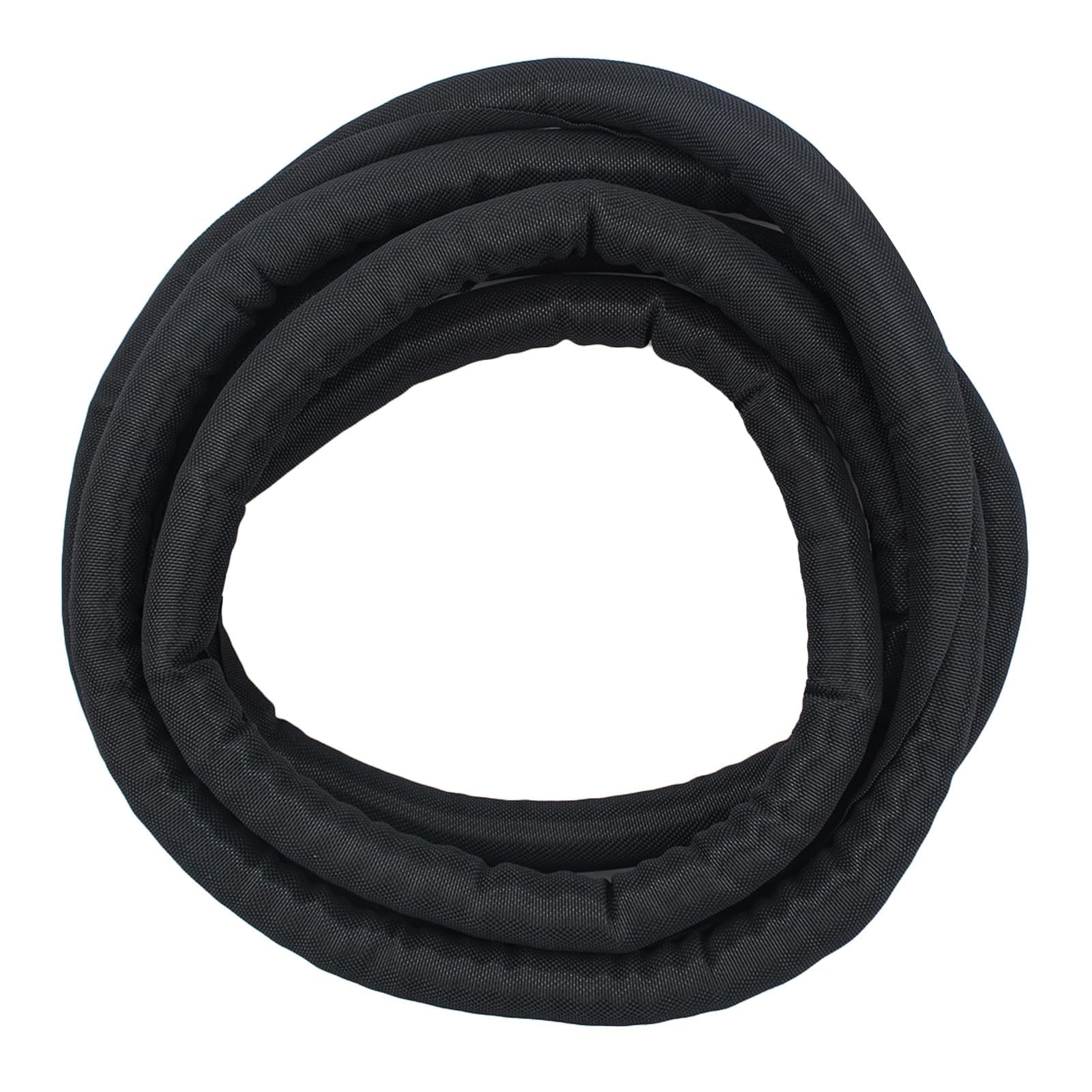 3 Metri Nascondi Cavi,Raccogli Cavi Scrivania,Cable Management Scrivania,Coprifili Elettrici,Portacavi,Nero(Ø 16mm)