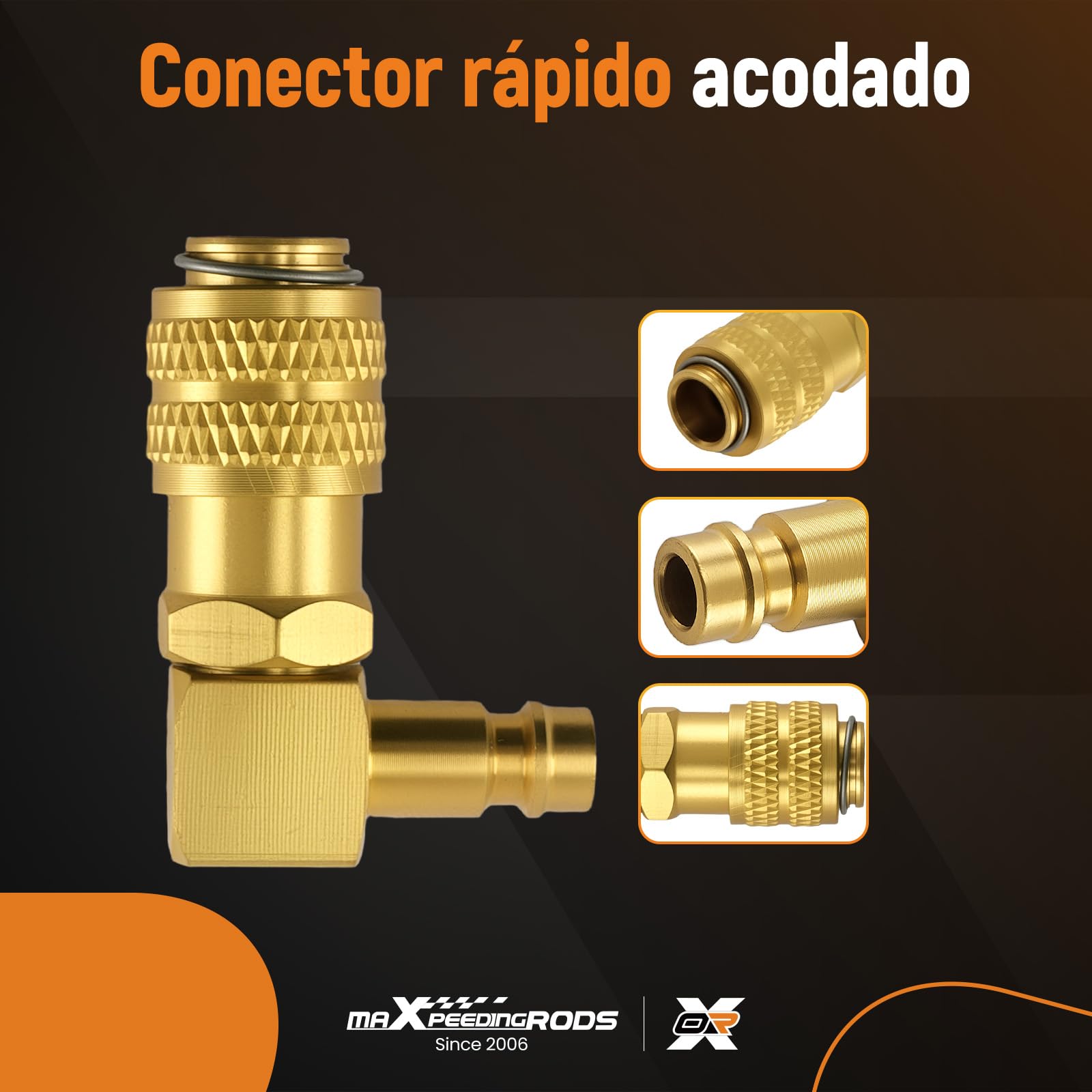 maXpeedingrods Comprobador de pérdida de presión de 46 Piezas para probador | para diésel, Gasolina, Coches, Camiones, Motores diésel, Adaptador de bujía incandescente, 50 Bares, M10 M-12 M14 M-18
