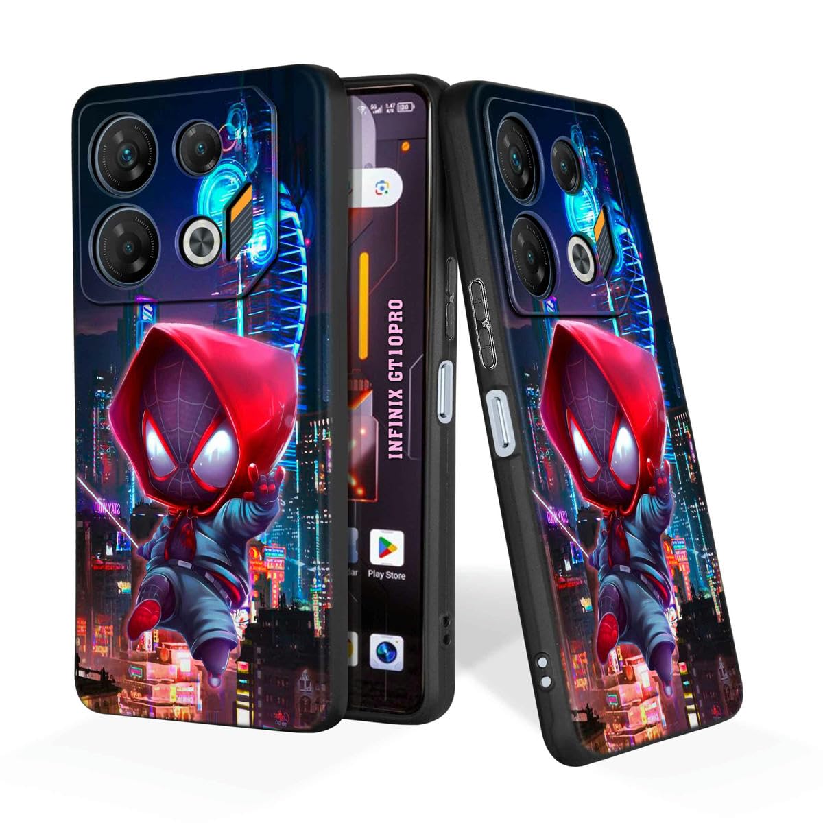 PrintWhiz Soft Silicone Mobile Back Cover Compatible with Infinix GT 10 Pro | Durable Shockproof Protective Case/Cover with Elegant Design | Full Edge Protection (Multicolor)(@21-INF-GT10PRO-211) (B0CSSZ6FHR) Amazon Price History, Amazon Price Tracker