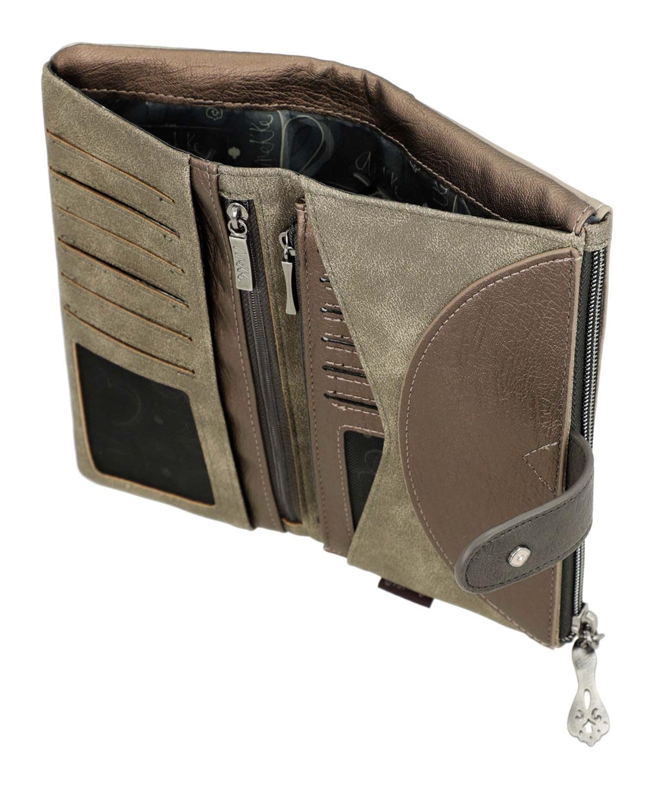Billetero Grande Flexible RFID Real
