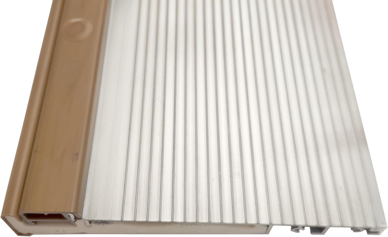 Exterior Inswing Threshold 7 13/16 inch with Composite Cap and Composite Bottom- Mill (72 inches Length -Uncut)