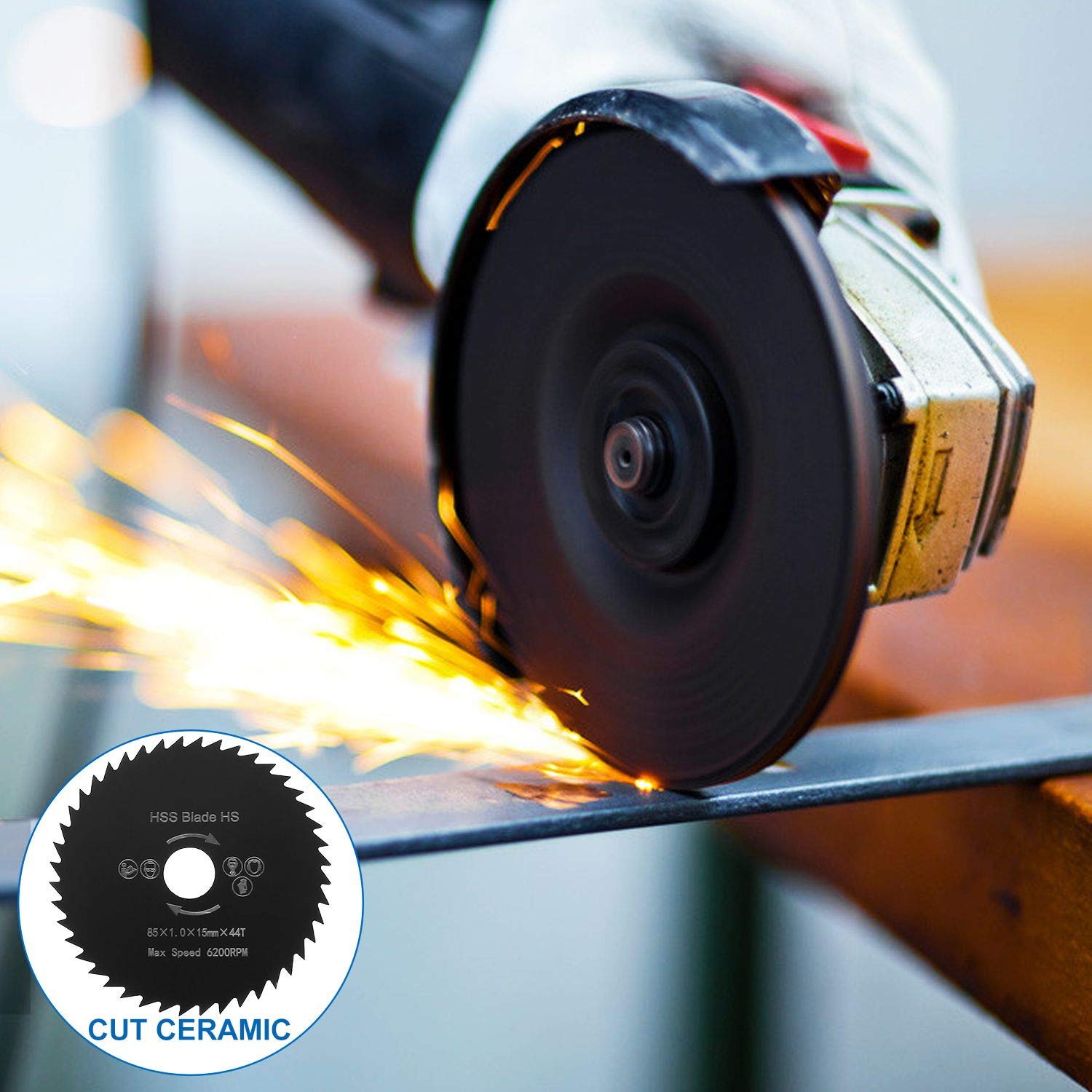 まるのこ刃 Amazon | 電動丸鋸刃 丸鋸セット ブレードソー 丸鋸刃 85mm 5個